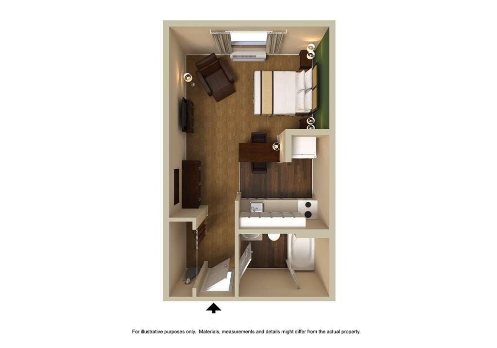 Extended Stay America Select Suites - St Louis - Westport - Craig Road Maryland Heights Szoba fotó